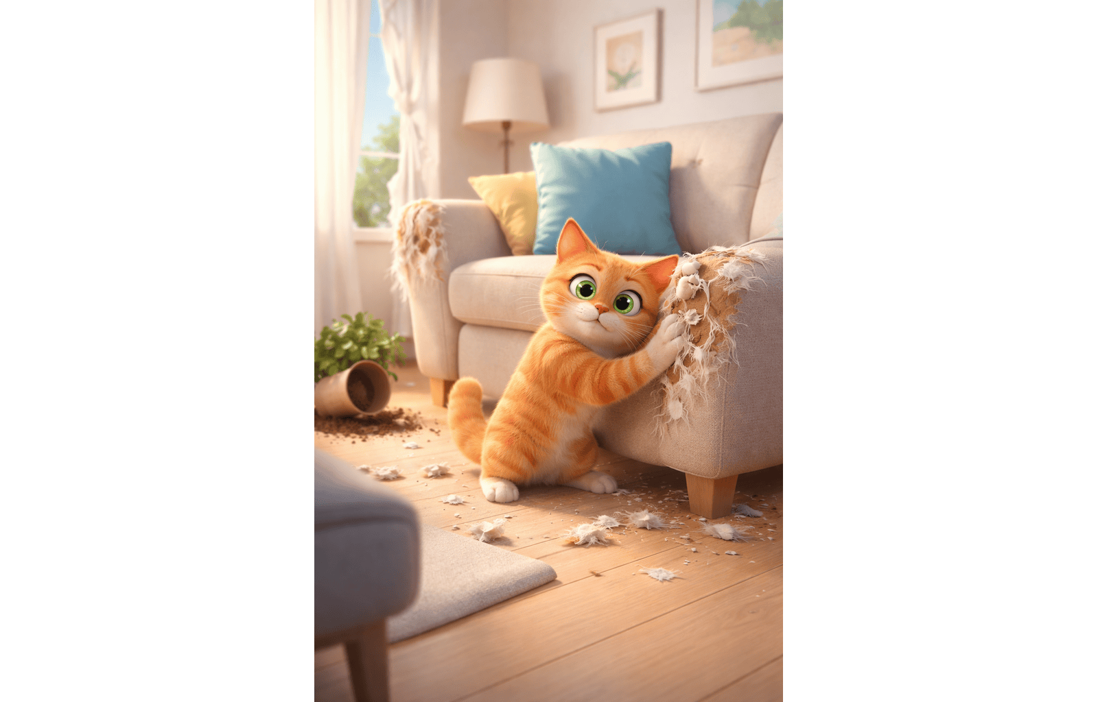 How To Stop Cat Scratching Furniture: 9 Best Proven Ways To Protect Your Home 1 Cat scratching furniture