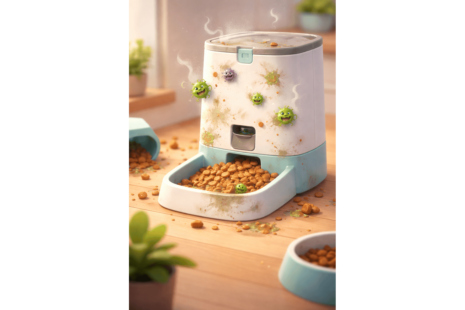 Clean Pet feeder