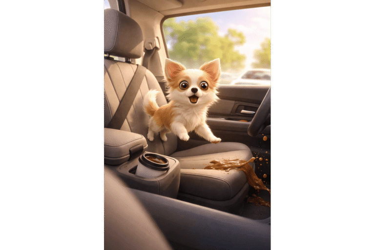 Portable Dog Car Seat