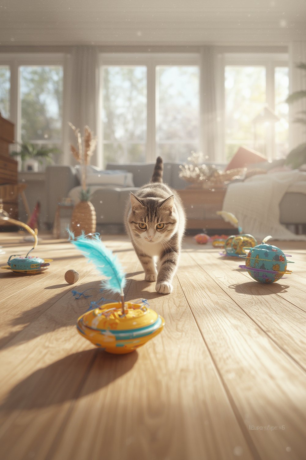 Interactive Cat Toys: 9 Best Proven Ways To Boost Your Cat’s Happiness And Health 2 Interactive Cat Toys - Illustration 1