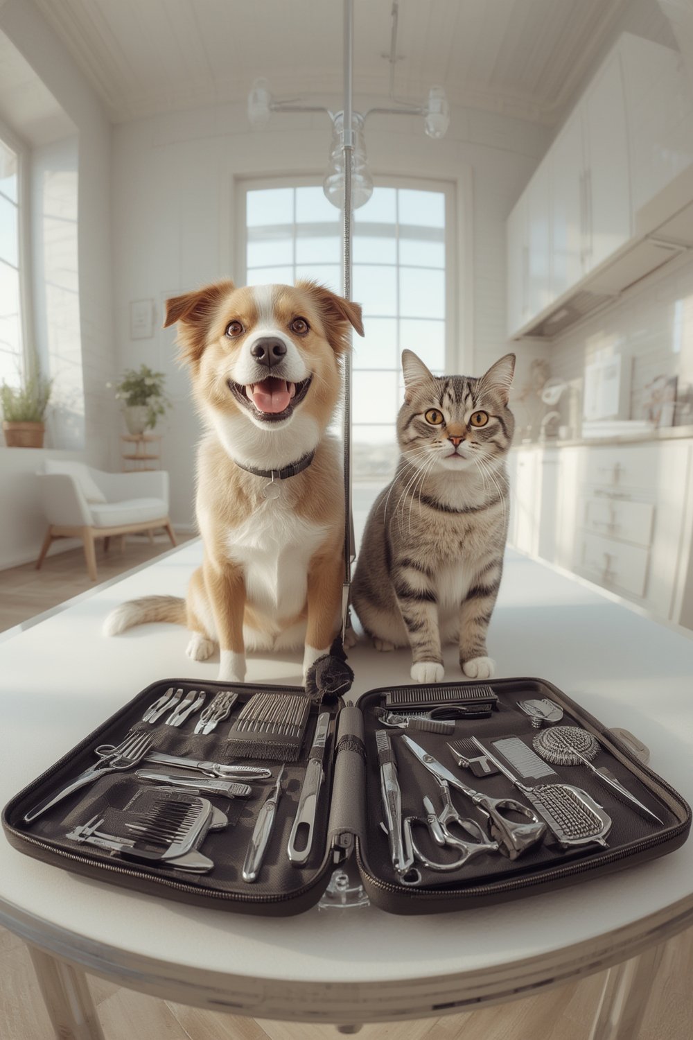 Pet Grooming Kit - Illustration 1