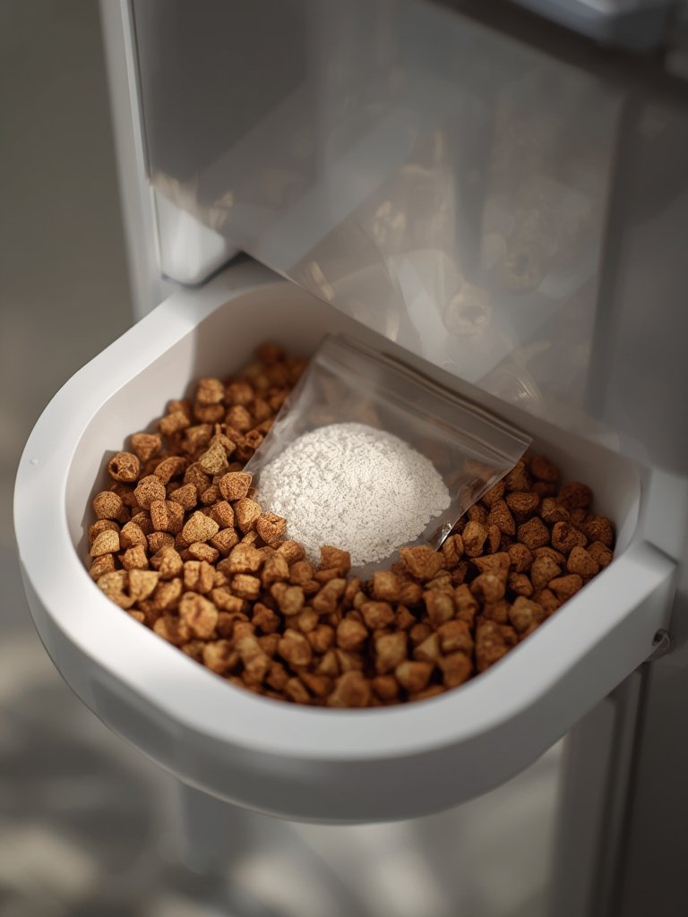 pet desiccant in action