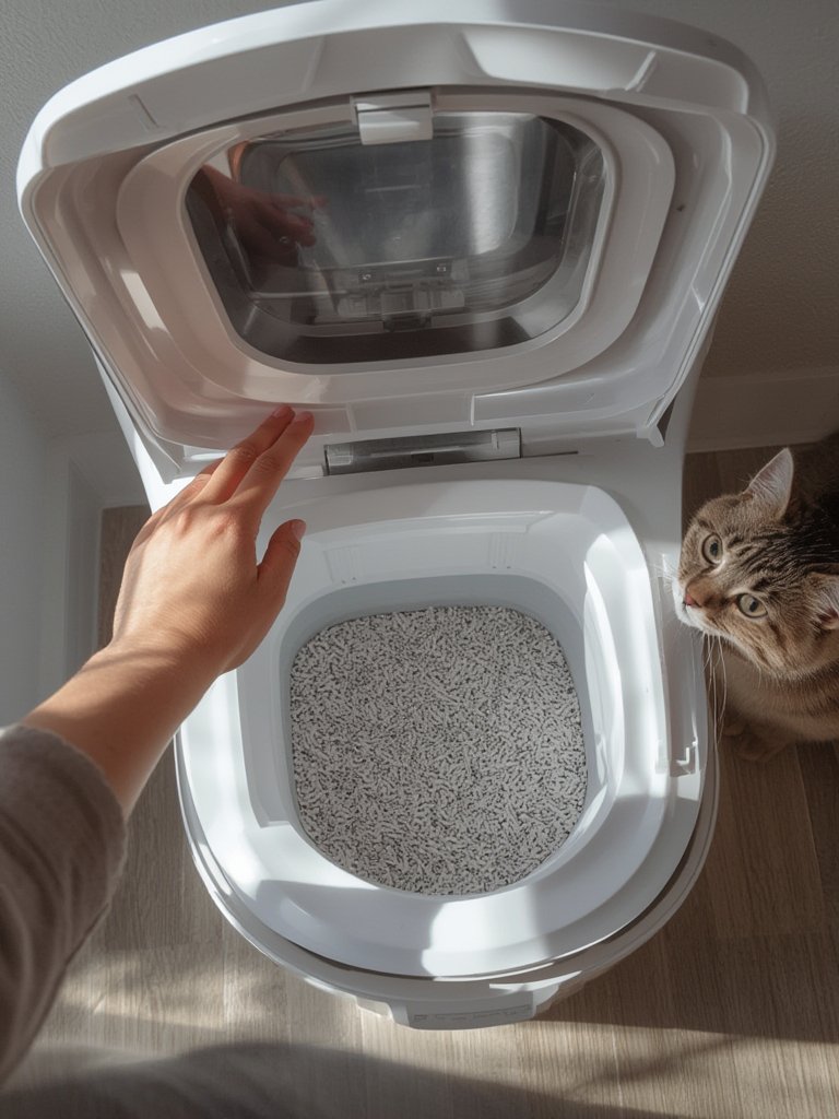 automatic litter box - Illustration 2