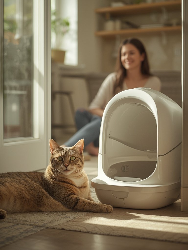 automatic litter box - Illustration 3