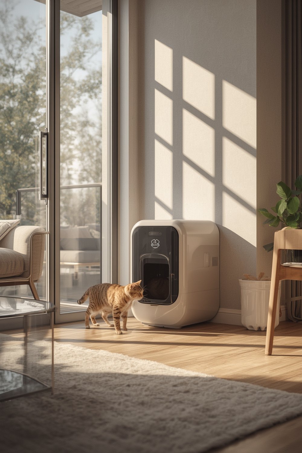 automatic litter box - Illustration 1