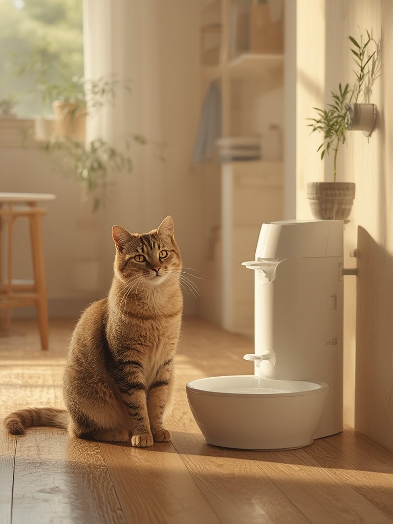 cat water fountain - Illustration 3