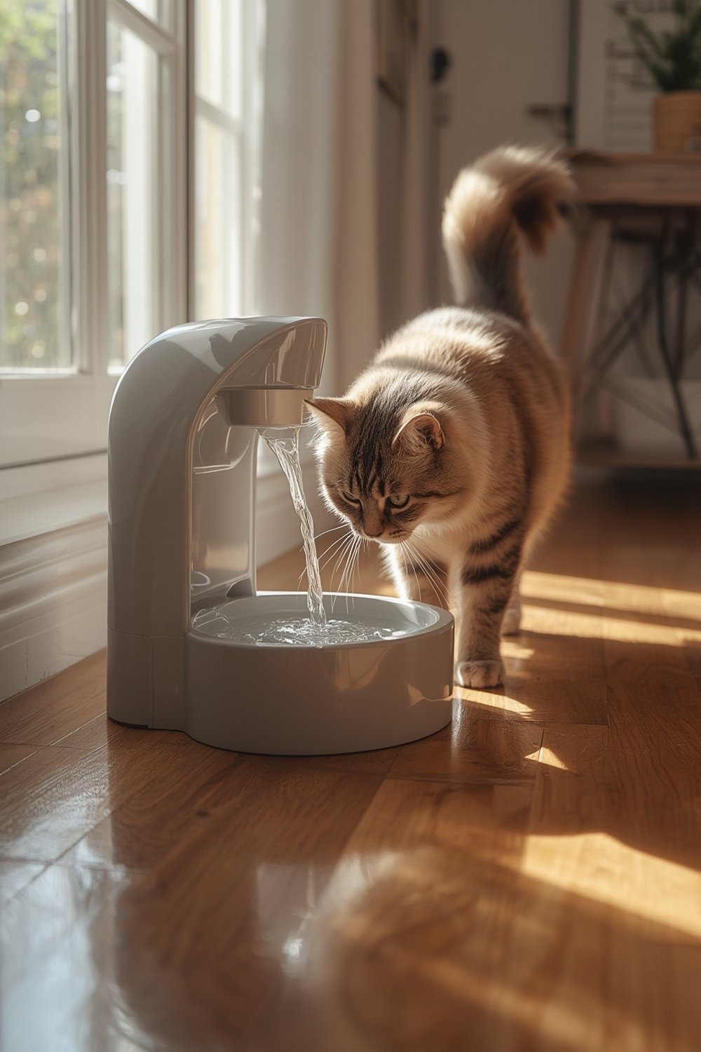 cat water fountain - Illustration 1