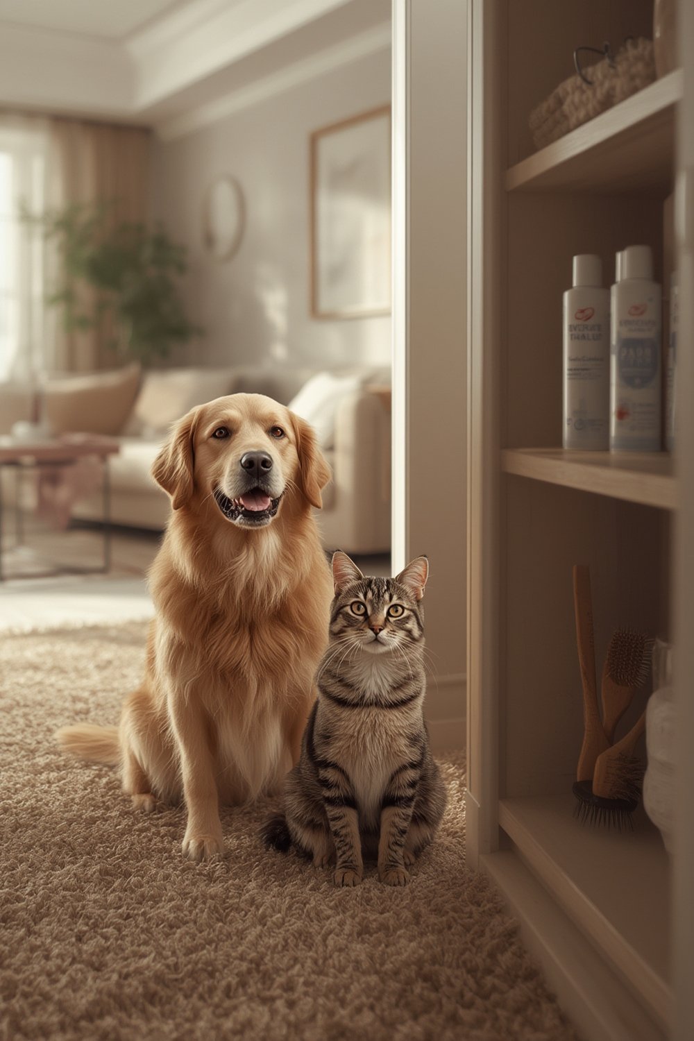 flea shampoo product view