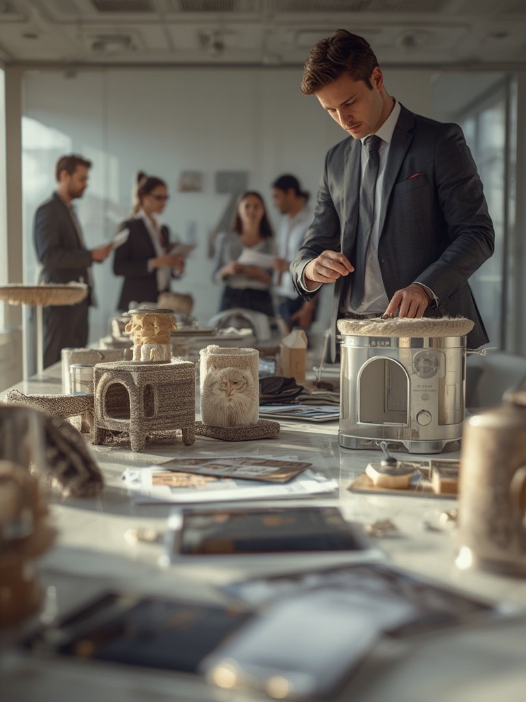 manager of a large company that sells pet supplies - Illustration 2