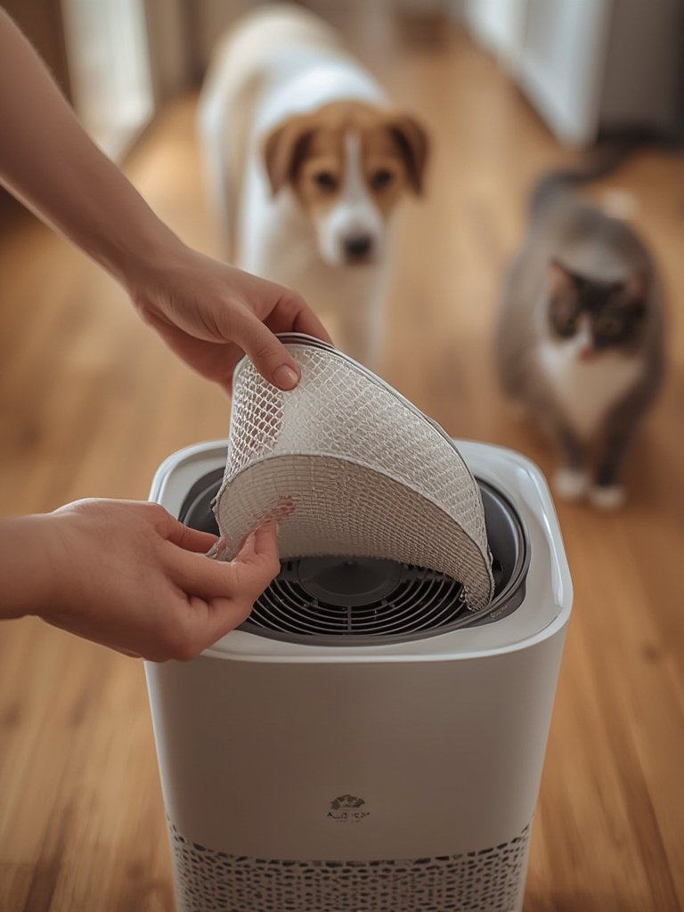 pet air purifier - Illustration 2