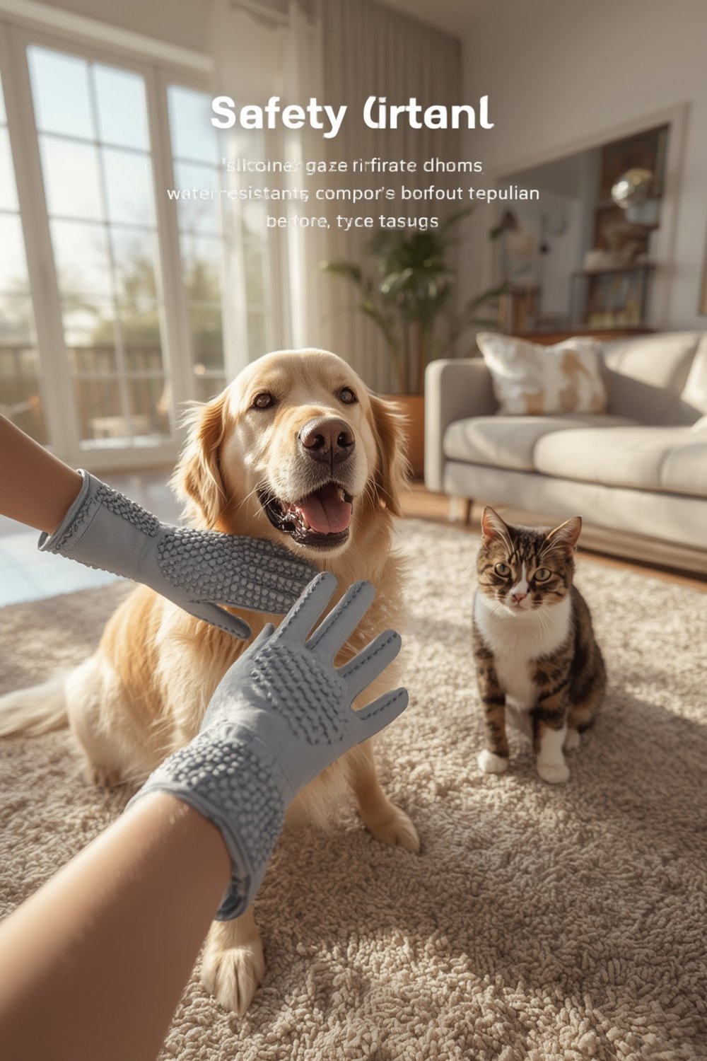 pet glove product view