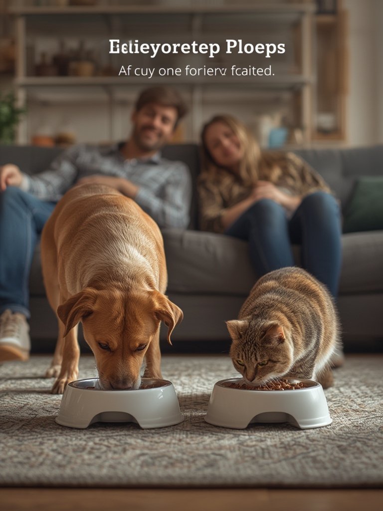 smart automatic pet feeder - Illustration 3