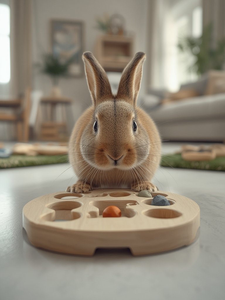 Rabbit Puzzle: 7 Ultimate Secrets For Best Trixie Rabbit Snack Board, Interactive Toy 2026 2 rabbit puzzle in action