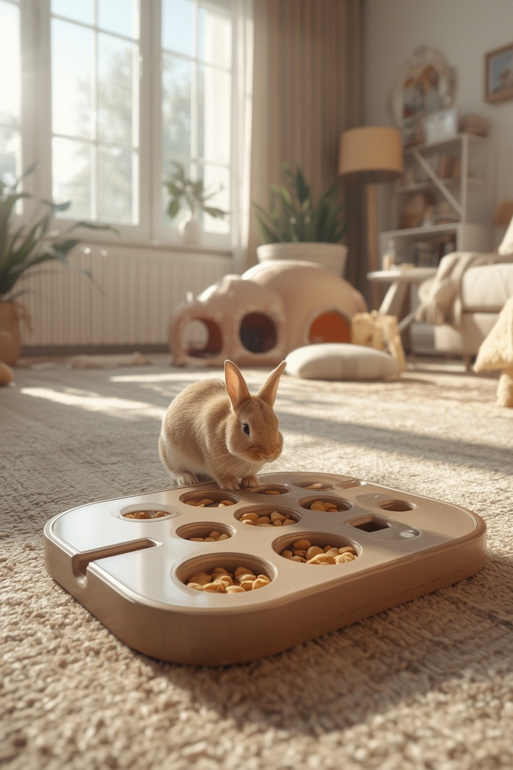 Rabbit Puzzle: 7 Ultimate Secrets For Best Trixie Rabbit Snack Board, Interactive Toy 2026 1 rabbit puzzle product view